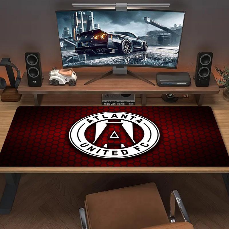 Atlanta United FC Color Mouse Pad Large Gaming Table Cushion Non-slip Laptop Tablet Big Mousepad XXL Mat Mini PC Playmat With Lock Edge