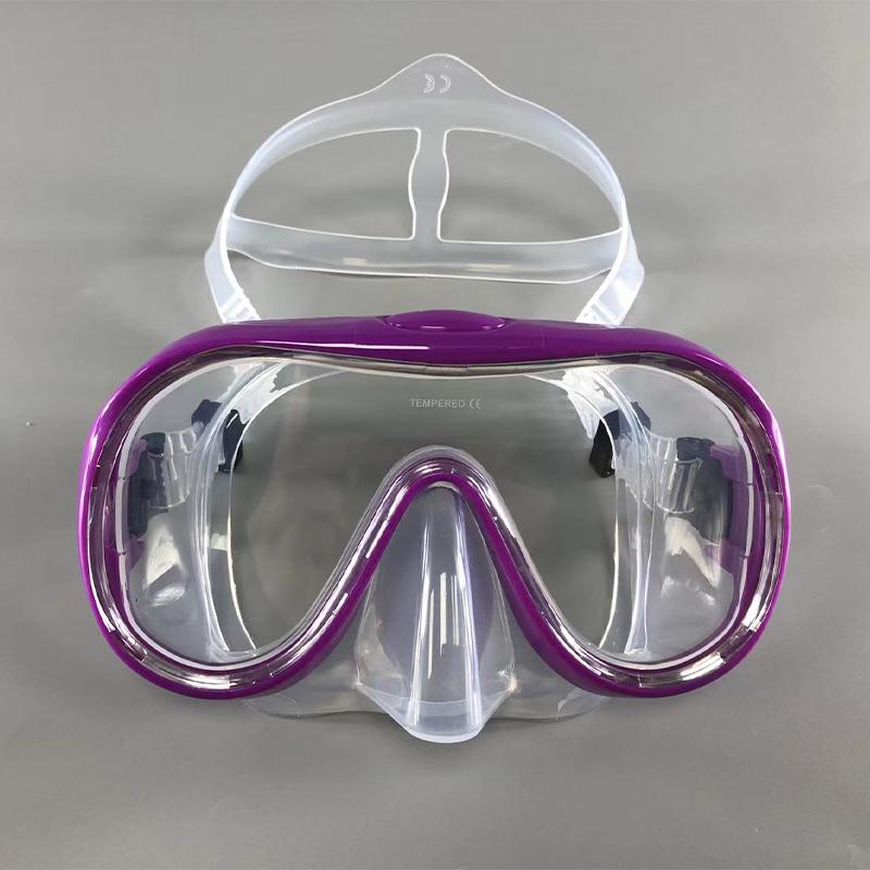 

Профессиональная маска для подводного плавания с аквалангом, очки для дайвинга, силиконовая панорамная маска для дайвинга для взрослых, очки для плавания с маской и трубкой