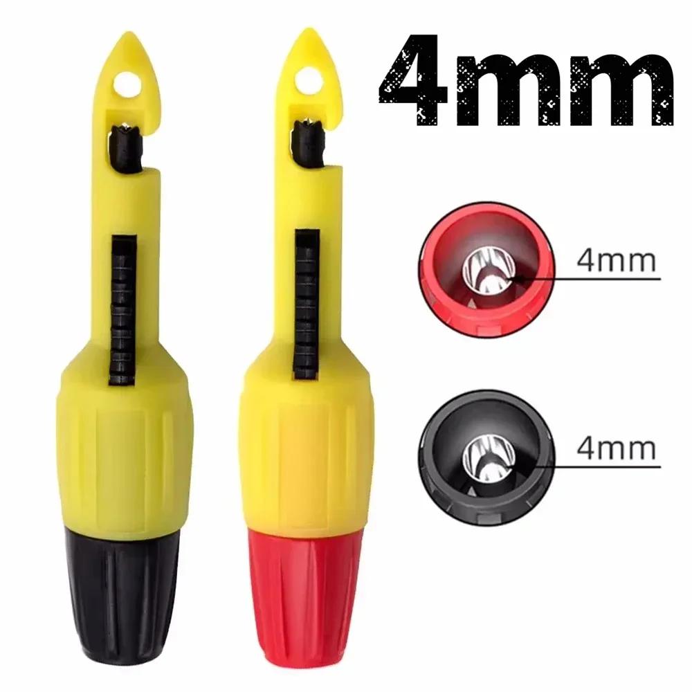 Insulation Wire Piercing Puncture Probe Test Hook Clip with 2mm/4mm Socket Automotive Car Repair