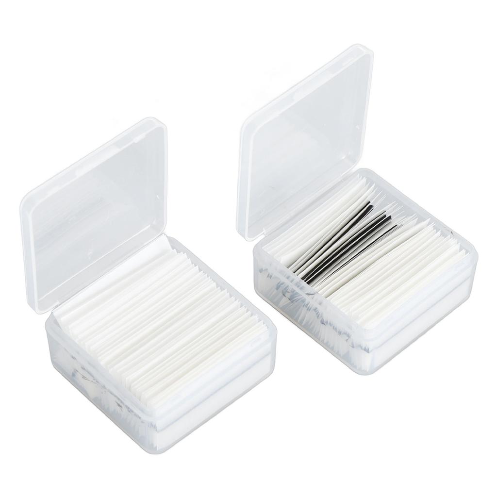 80PCS Self Adhesive Eyelash Strips Strong Hold   Lasting Waterproof Reusable Replacement Lash Glue Strip