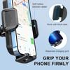 ML-200 Extendable Arm Phone Holder 360 Degree Rotation Suction Cup Mount Bracket for Car Dashboard/Windshield