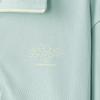 Skechers Outdoor Series Simple Solid Color Comfortable Polo Collar Letter Half-Zip Sweatshirt Women Sweatshirt Ice-Green L424W002-002S