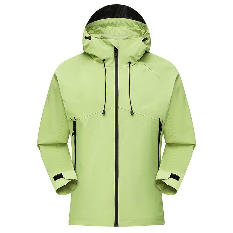 Spring/Autumn Waterproof Hooded Windbreaker - Unisex Outdoor Sports Jacket