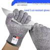 HPPE Cut-Resistant Level 5 Gloves: Kitchen, Gardening, Glass Cutting, Construction Safety