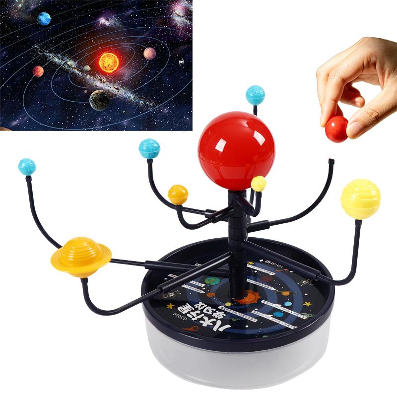 High-Standard 1Set Premium-Quality Solar First-Class System Premium-Quality Nine High-Standard Planets Assembly-Set Top-Grade Science First-Class