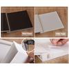 Album Photos Scrapbook Self Adhesive 12 15 18 Inch DIY Linen Hardcover Photo Album 40 Magnetic Double Sided Pages White Black