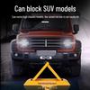Heavy-Duty Triangle Parking Space Lock - Anti-Collision, Pressure-Resistant Floor Post for Garage