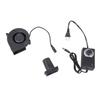 Air Blower 97mm With Variable Speed Control For Instantly Fire Starting In Camping Picnics And Barbecues