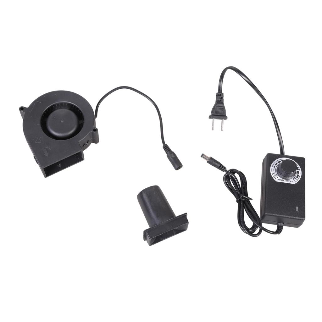 Air Blower 97mm With Variable Speed Control For Instantly Fire Starting In Camping Picnics And Barbecues