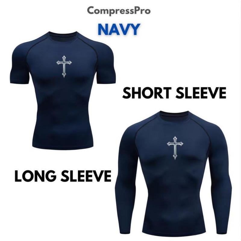 Cross-Kompression Shirt Fitnessbekleidung, Training, Valentinstagsgeschenk für Ihn Fitness. Tolles Shirt für Sport. Atmungsaktiv und bequem.