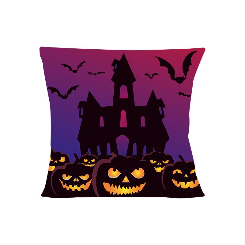 Copricuscino da divano zucca di Halloween nordico