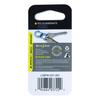 NITEIZE Microlock Plastic Carabiner 2P Blue Japanese S-Biner LSBPM-03T-2R3 (Genuine Product)