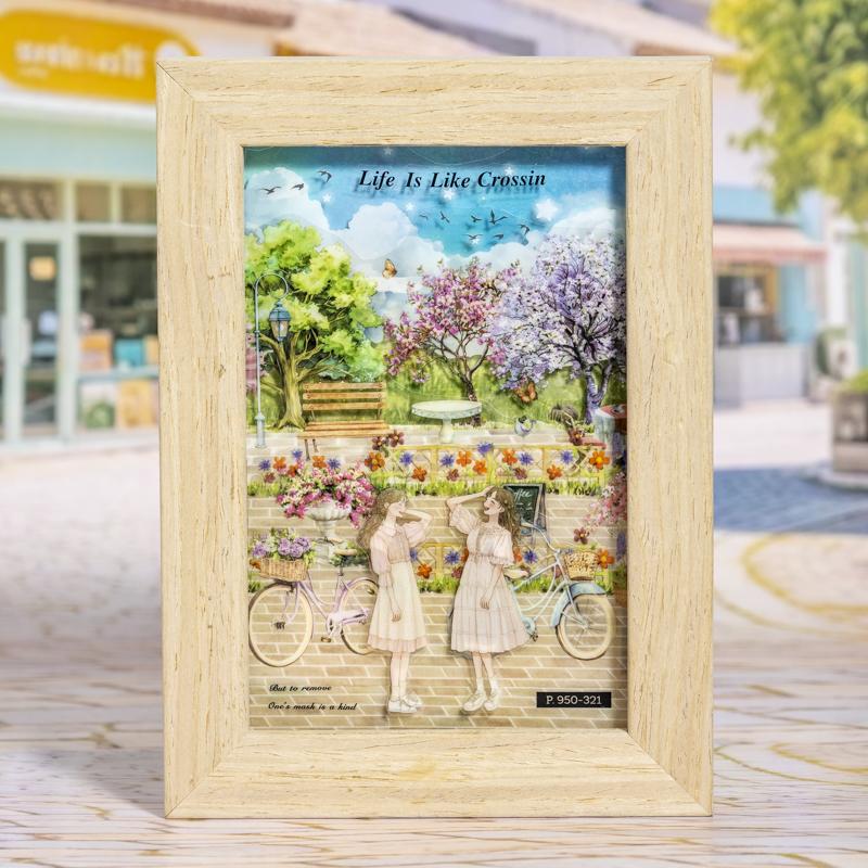 1 Roll Street View PET Tape For Scrapbooking DIY Journal Stickers Collage Art Phone Case Notebook Decoration Gift Craft Supplies