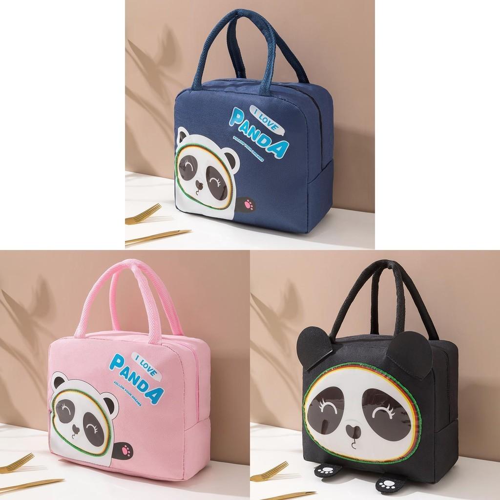 Cute Capacity Large Lunch Bag For Bento Box Cartoon Oxford Cloth Bag Lunch