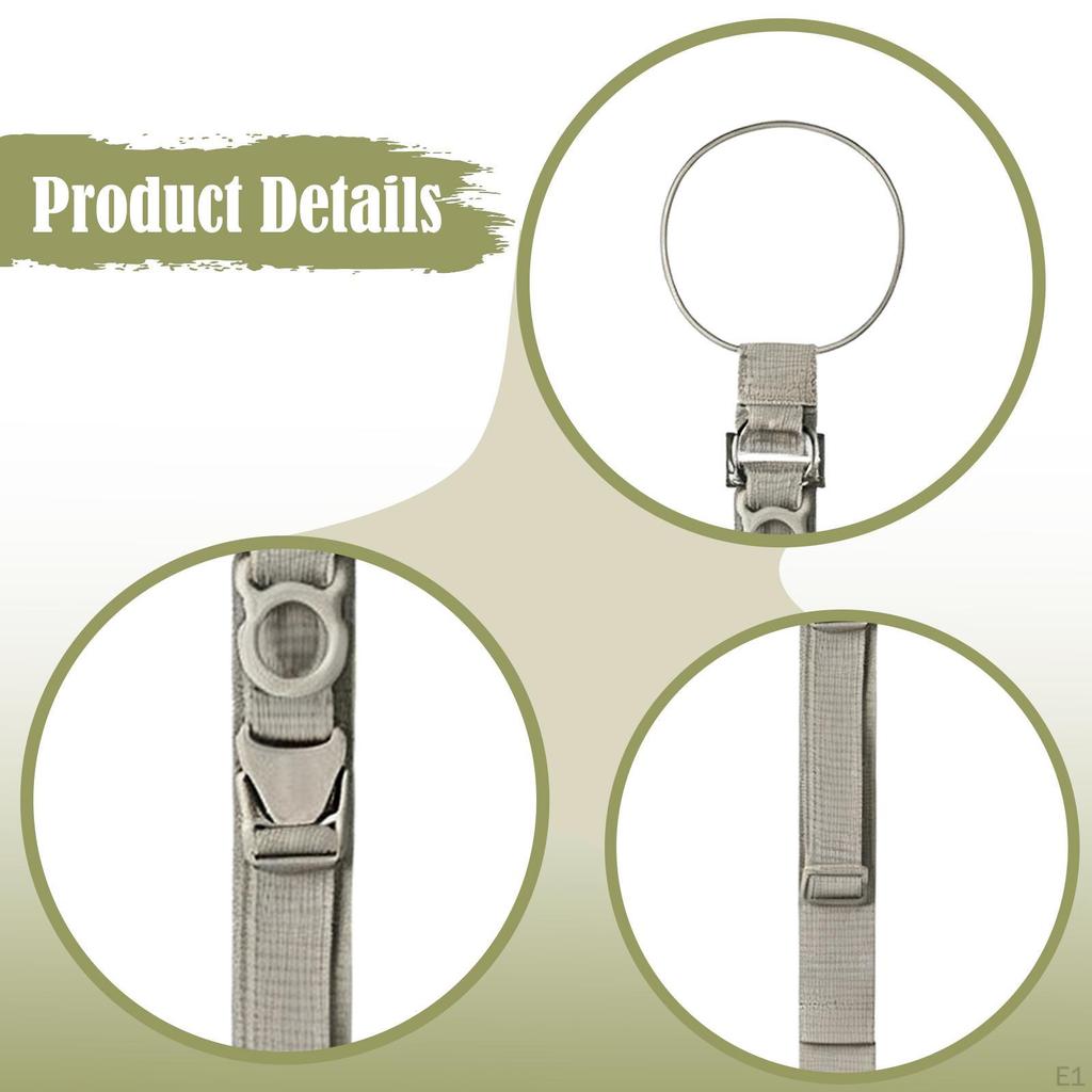 Luggage Strap for Attaching Bag Lightweight Tie Down with Buckle Packing Belt Elastic