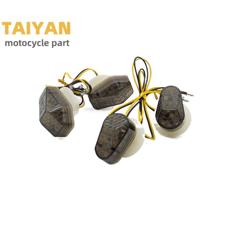 

Светодиодные указатели поворота для внедорожных мотоциклов Yamaha, Honda, Kawasaki PVC Shell + 15 LED Lights