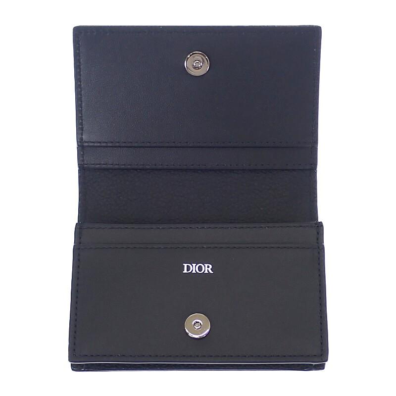 Dior  2ESCH178FLG_H00N Card Case black Calfskin mens