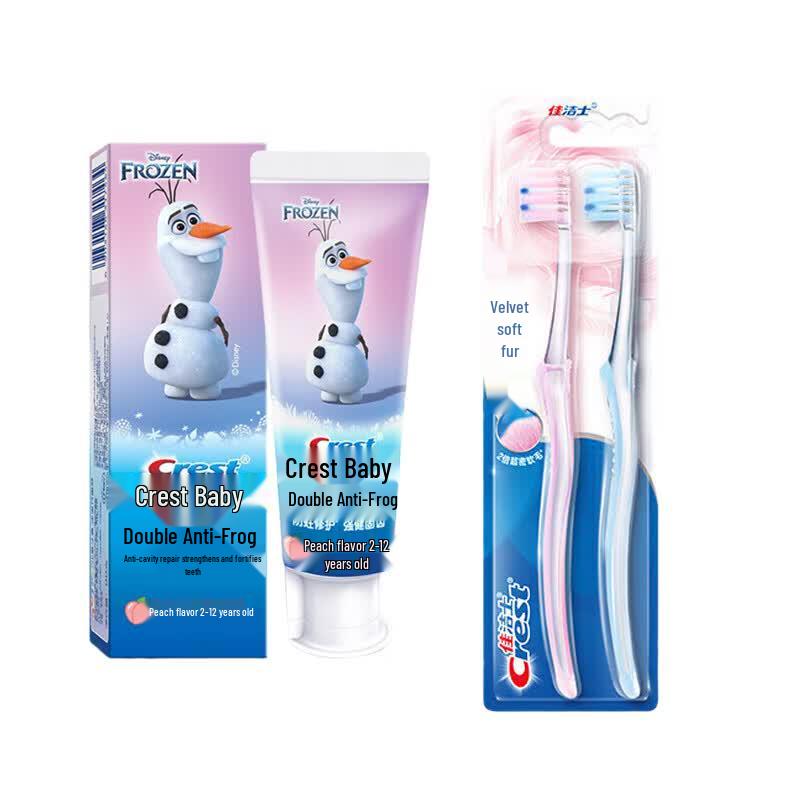 Crest Kids Anti-Cavity Toothpaste & Toothbrush Set, Olaf Edition