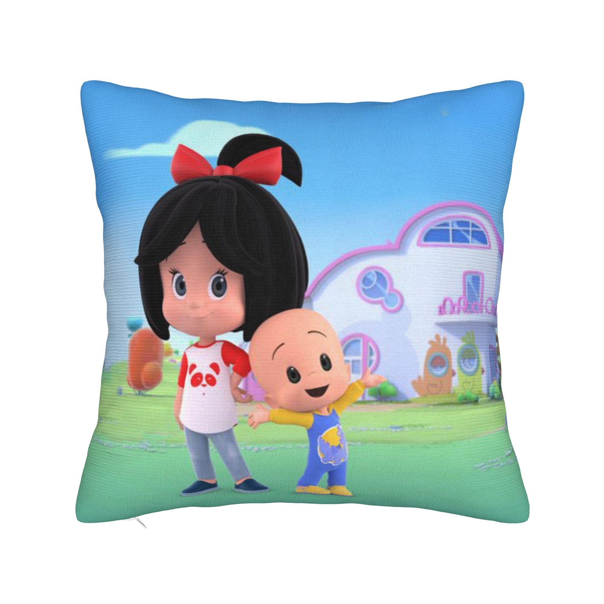

Home Decoration Cleo & Cuquin Anime Pillowcase Merch Pillow Cover Square Multi-Size 45cmx45cm