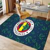 1pc Fenerbah?e Sports Club,Emblem,Pattern Office Carpet Soft Polyester Entrance Carpet Washable Non