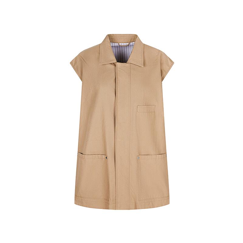 LESS 2025 Summer A-Line Loose Vest