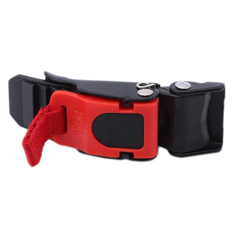 Cinghia Sottogola Regolabile a 9 Marce per Casco Moto Bici ATV Clip a Cucitura Rapida Fibbia a Sgancio Rapido Fibbia per Casco Moto