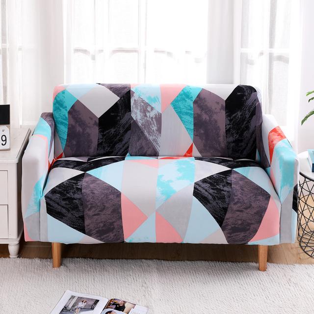 

Защитные чехлы для диванов с принтом для гостиной, эластичные эластичные чехлы, секционные угловые чехлы для диванов 1-seater 90-140cm
