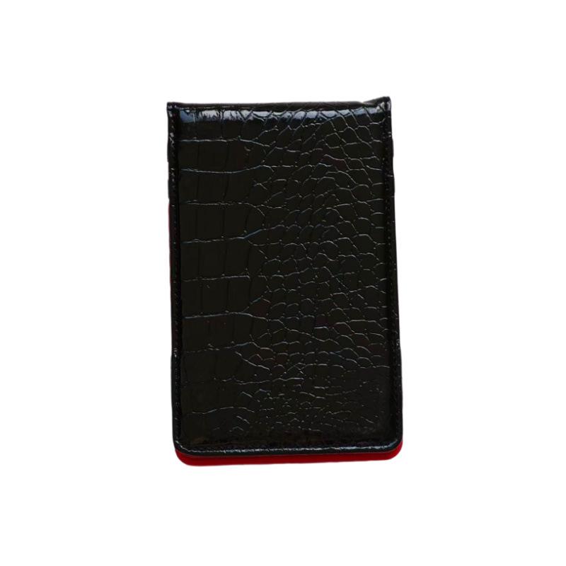 Golf Scorecard Notebook: Premium Crocodile Grain PU Leather for Course Competitions and Accessories