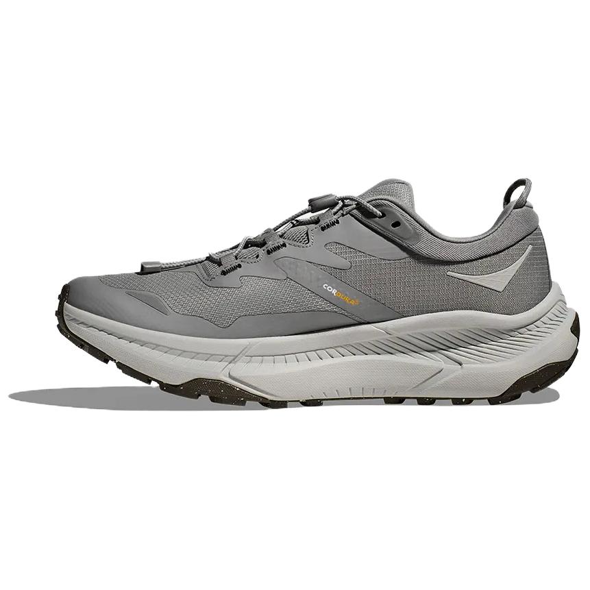 HOKA ONE ONE Transport Comfortable Versatile Durable Low-Top Running Shoes Men sneaker Gray 1133957-FGLCT