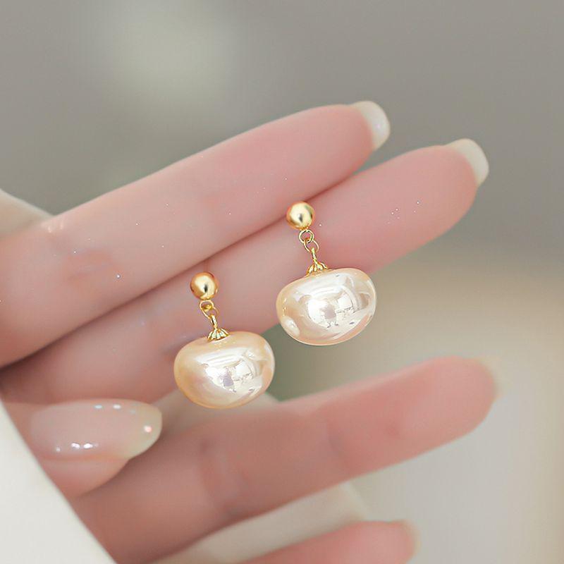 ZAKOL Fashion Elegant Teardrop Pear Imitation Zircon Drop Earrings Simple Versatile Zircon Gift For Women