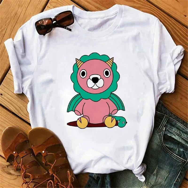 Anime Spy X Family Tişört Kadın Japon Harajuku Modası Kısa Kollu Tişörtler Yazlık Üstler Kawaii O Yaka Kadın Tişört Üst Unisex