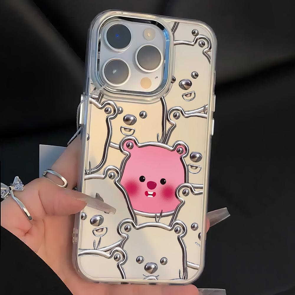 Korea Cartoon L-Loopys New Phone Case For IPhone 17 16e 16 15 14 13 12 11 Mini Pro Max X XR 8 7 Air Plus Transparent Soft Cover