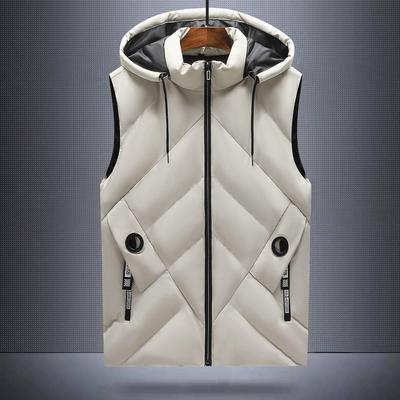 Herbst/Winter Herren Baumwollgepolsterte Dicke Weste Jacke