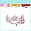 Stylish Cat Design Head Scarf Cute Candy Color Pet Accessory For Dressing Up