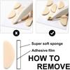 4 Pairs/Lot Soft Anti-slip EVA Sponge Material Nose Pad For Glasses Eyeglasses Nose Pads For Sunglasses Eyewear Accessories