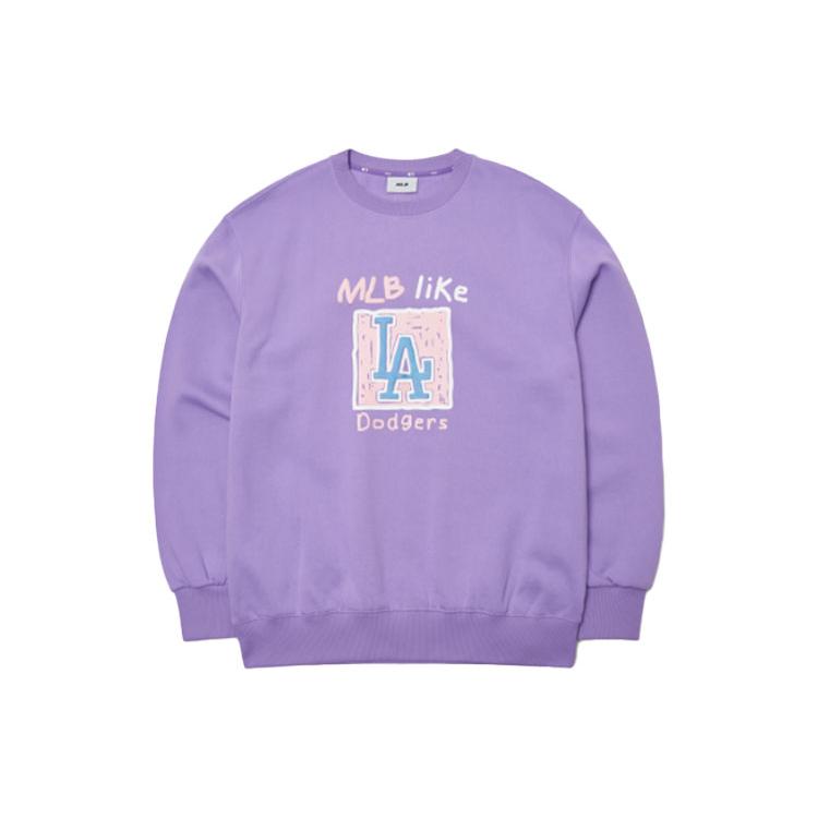 New MLB Sweatshirts Unisex Purple 3AMTL6116-07LDS
