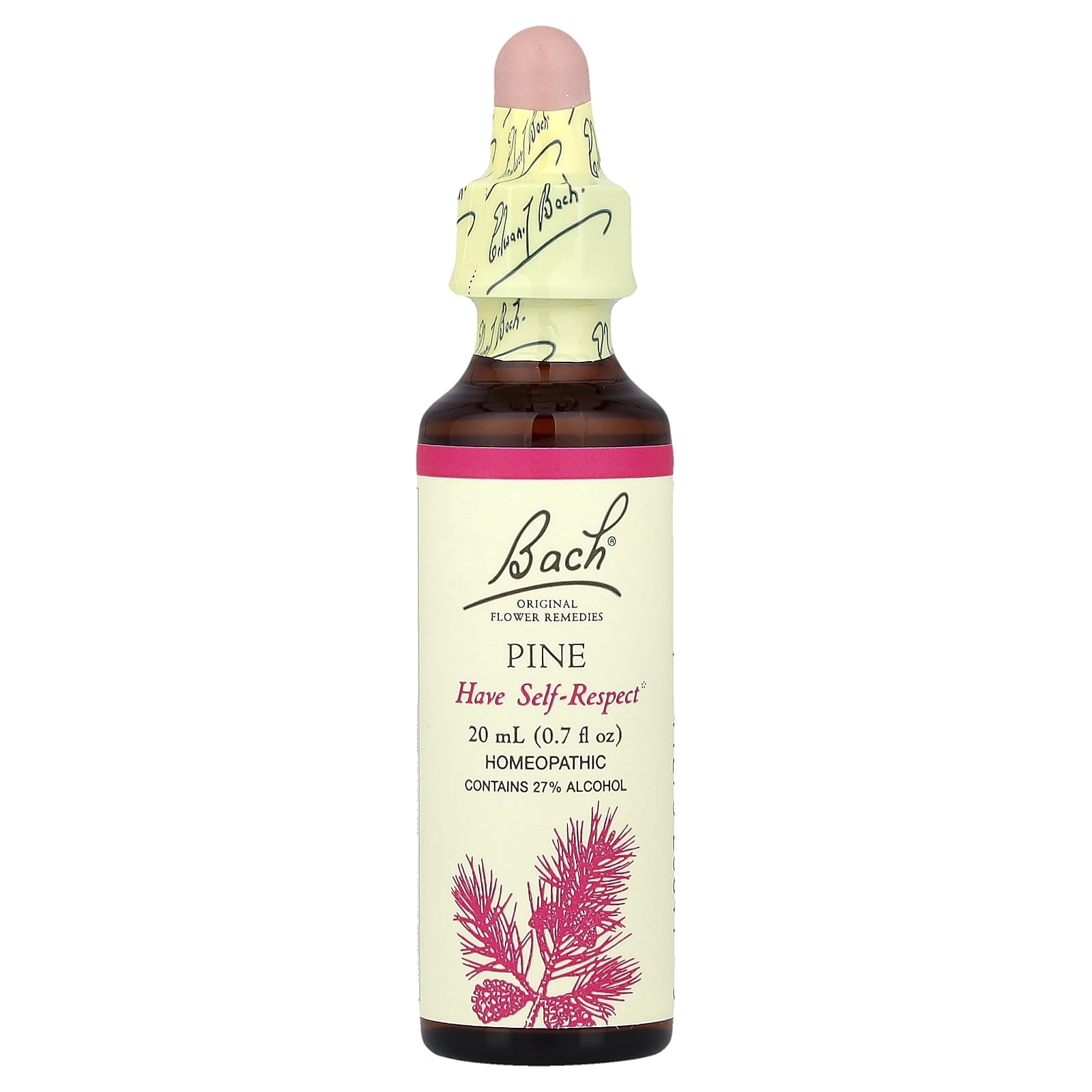 

Bach, Original Flower Remedies, Pine, 20ml (0.7 fl oz)