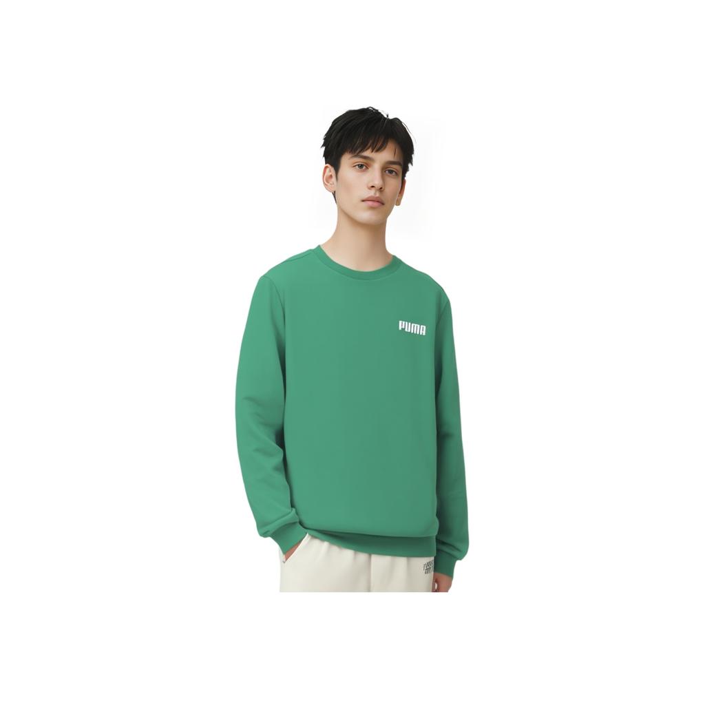 Puma Felpa Minimalista Casual Sportiva Uomo felpe Verde 683871-48