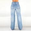 Spring, Summer and Autumn Women's Jeans Floor-length Jeans