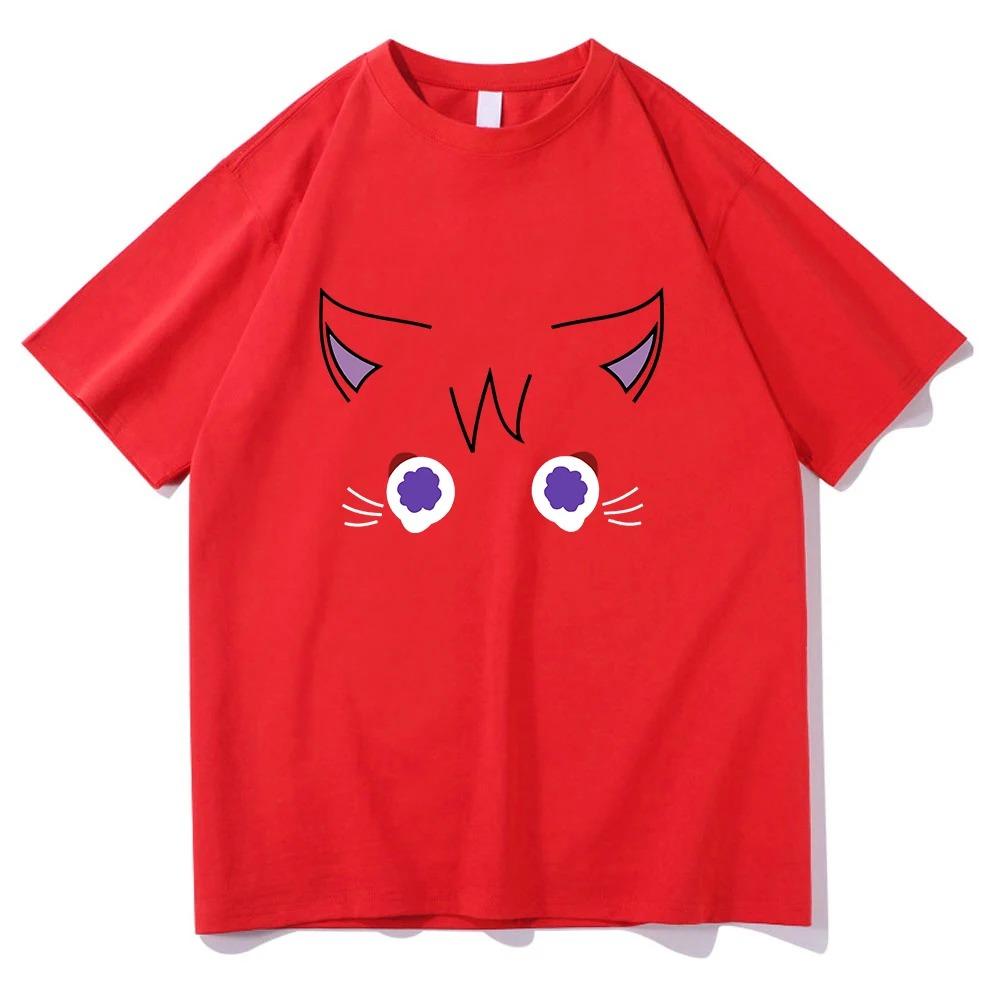 

Genshin Impact Scaramouche Cat T Shirt Funny Men/women Clothing Harajuku Summer Tops Vintage Unisex Graphic T Shirts XS