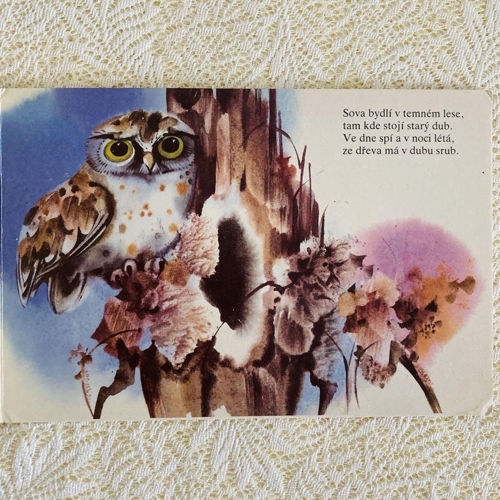 [USED] Foreign books, old books, beautiful Slovak picture books, soft watercolors