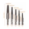 5PCS Strong Toughness Damaged Screw Extractors Bolt Extractor Tool  For Damaged Bolts