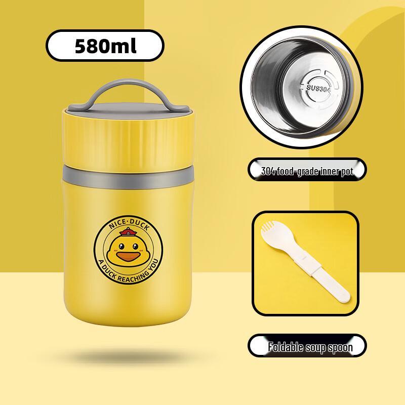 Zhishi 304 Stainless Steel 580ml Breakfast Mug