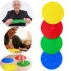 4 Stück Silikon sensorische texturierte Balance-Pads für Kinder sensorisches Trainingsspielzeug