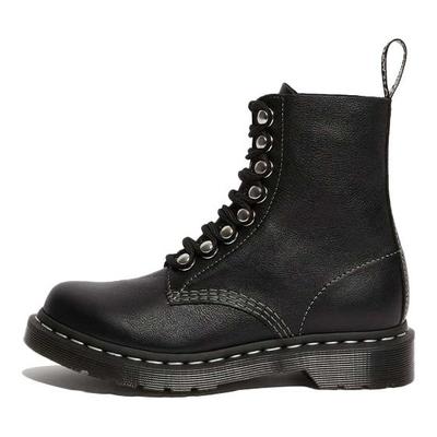 1460 Fashion Round Toe Lace-Up Short Boots Women Boots Black 26104001
