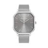 Monsoon Square Stainless Steel Silver Dial Quartz H7917AS Men's Watch