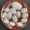 3Pcs, White Shell Zinc Alloy Pendant with Golden Edges, Boho Handmade Irregular Charms for Jewelry Making DIY Necklace Accessories, Unisex Crafts