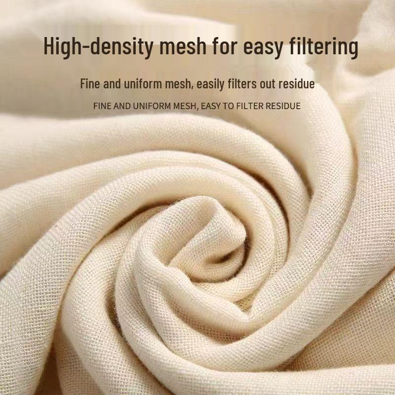 Cotton Tofu Cloth & Soy Milk Filter Mesh – Durable, Thickened Gauze for Soft & Firm Tofu