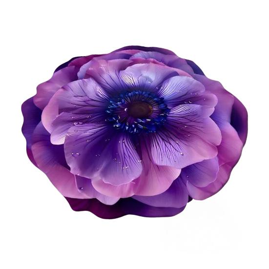 Diatomaceous Earth Bath Mat Non-Slip Absorbent Floor Mat Easy To Clean Quick-Drying Irregular Floral Design Entrance Rug
