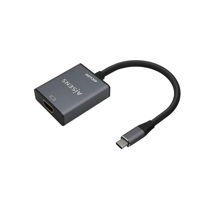 Konverterkabel - AISENS - A109-0685 - USB-C til HDMI - 4K 30Hz - Aluminium 15cm